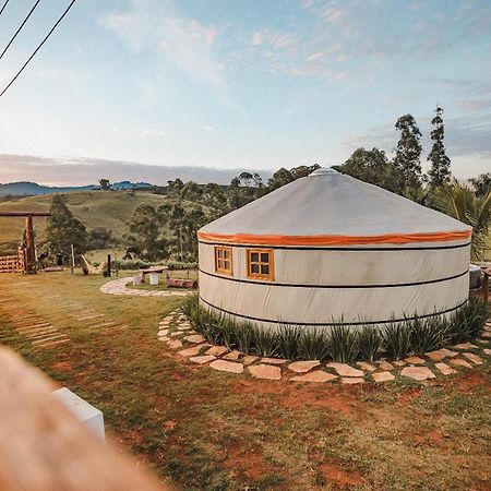 Yurt, Romantico E Luxuoso, Natureza E Cachoeiras Hotel Jacutinga Eksteriør billede