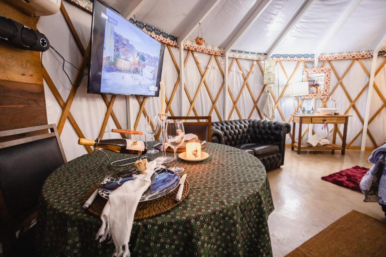 Yurt, Romantico E Luxuoso, Natureza E Cachoeiras Hotel Jacutinga Eksteriør billede