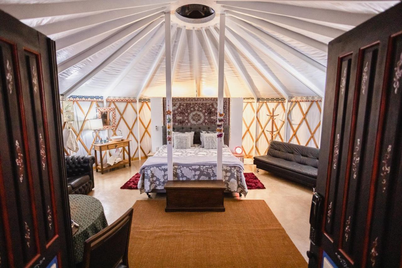 Yurt, Romantico E Luxuoso, Natureza E Cachoeiras Hotel Jacutinga Eksteriør billede