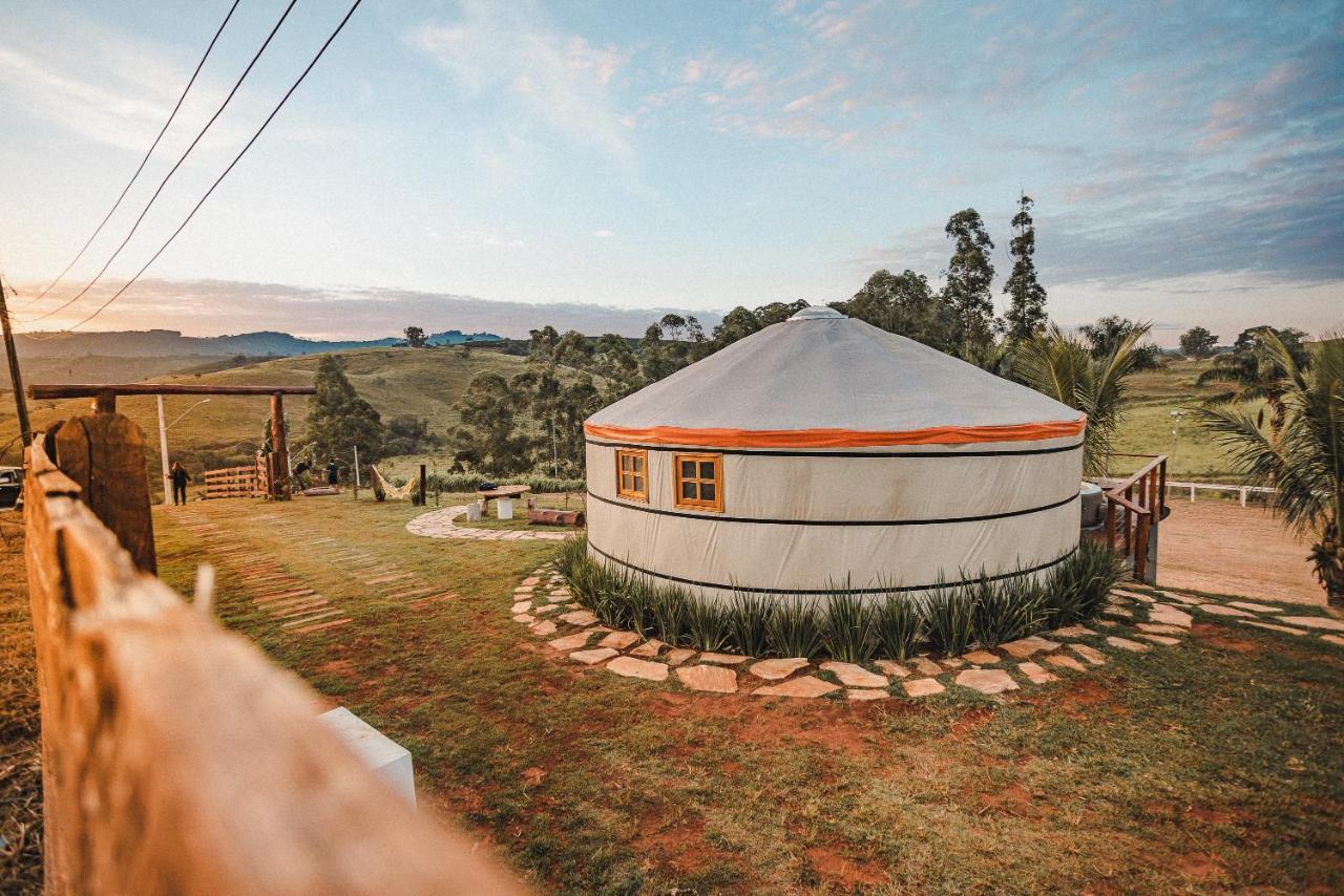 Yurt, Romantico E Luxuoso, Natureza E Cachoeiras Hotel Jacutinga Eksteriør billede