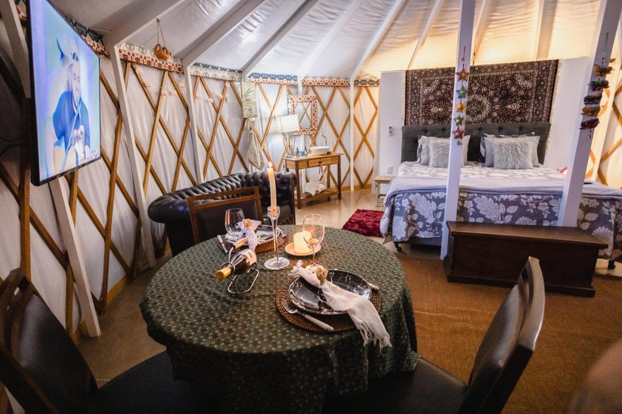 Yurt, Romantico E Luxuoso, Natureza E Cachoeiras Hotel Jacutinga Eksteriør billede