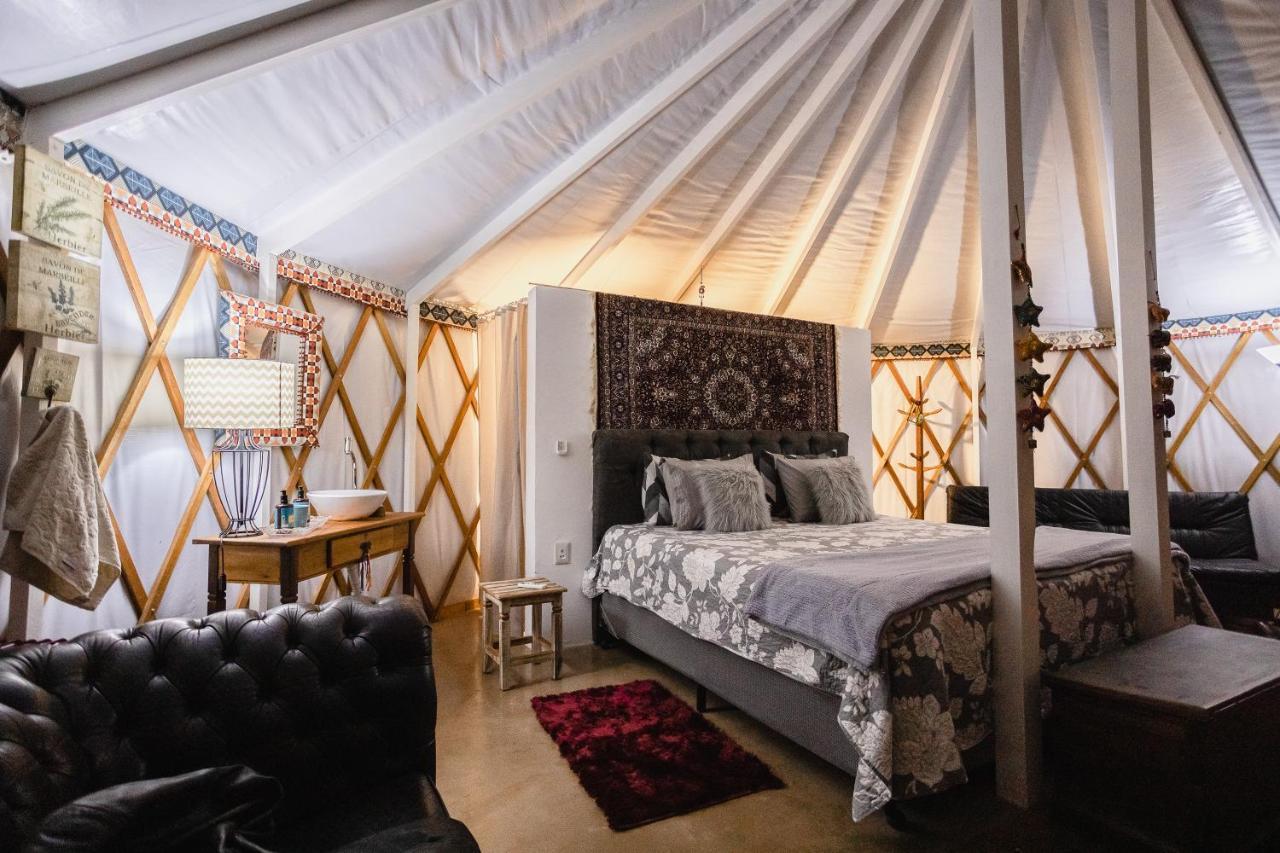 Yurt, Romantico E Luxuoso, Natureza E Cachoeiras Hotel Jacutinga Eksteriør billede