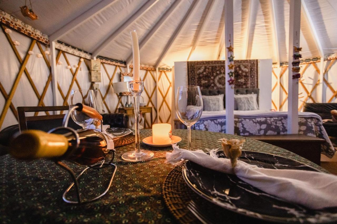 Yurt, Romantico E Luxuoso, Natureza E Cachoeiras Hotel Jacutinga Eksteriør billede